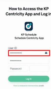 KP Schedule Centricity App