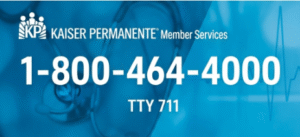 KP Schedule's Kaiser Permanente Customer/Member Services Phone Number