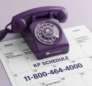 KP Schedule's Kaiser Permanente Phone Number