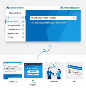 KP Schedule's Kaiser Permanente Phone Number