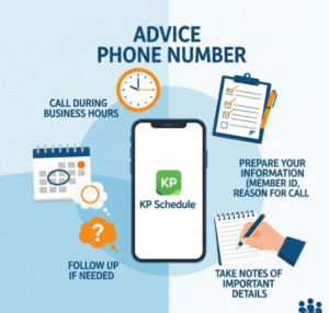 KP Schedule's Kaiser Permanente Phone Number