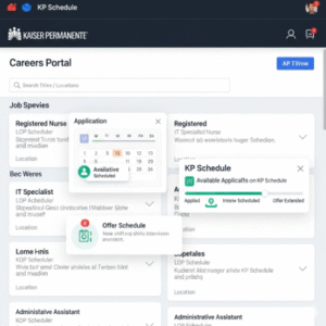 KP Schedule's Kaiser Permanente Careers