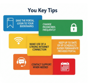KP Schedule's Kaiser Permanente Provider Portal