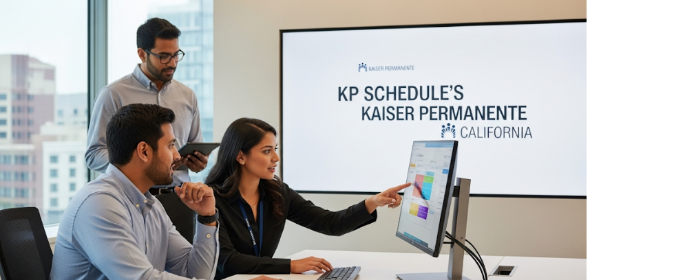 KP Schedule's Kaiser Permanente California