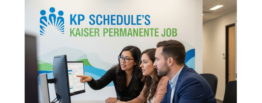 KP Schedule's Kaiser Permanente Job