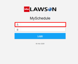 MySchedule KP Lawson