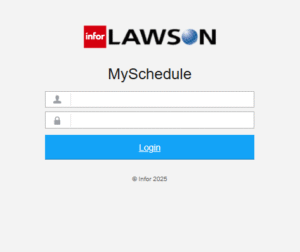 MySchedule KP Lawson Login Password