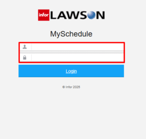 My KP Schedule Lawson Login Password Change