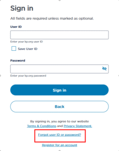KP Schedule Login Kaiser Permanente